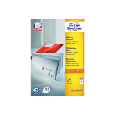 AVERY ZWECKFORM 3477