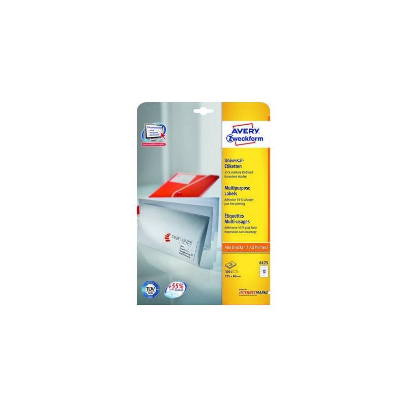AVERY ZWECKFORM 6175