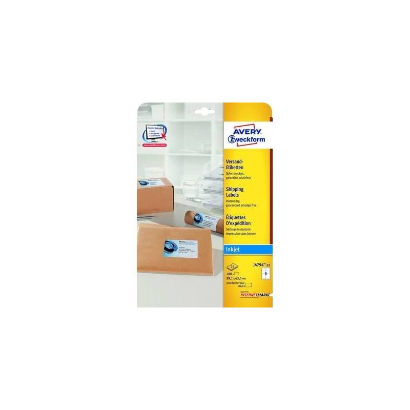AVERY ZWECKFORM J4794-25