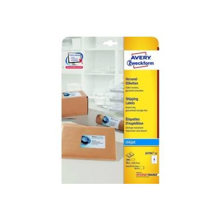 AVERY ZWECKFORM J4794-25