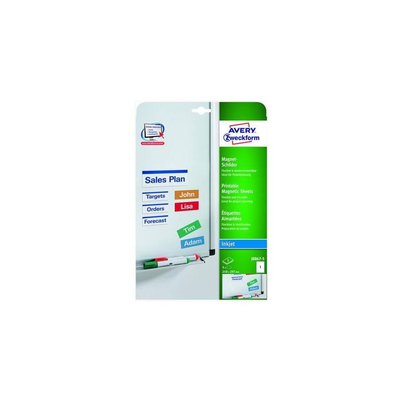 AVERY ZWECKFORM J8867-5