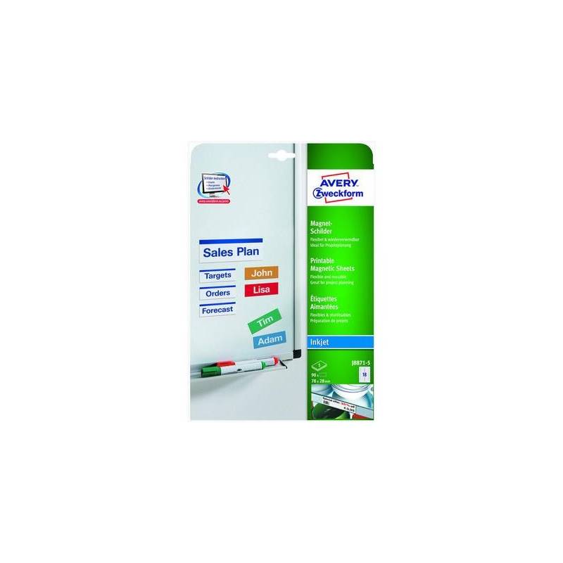 AVERY ZWECKFORM J8871-5