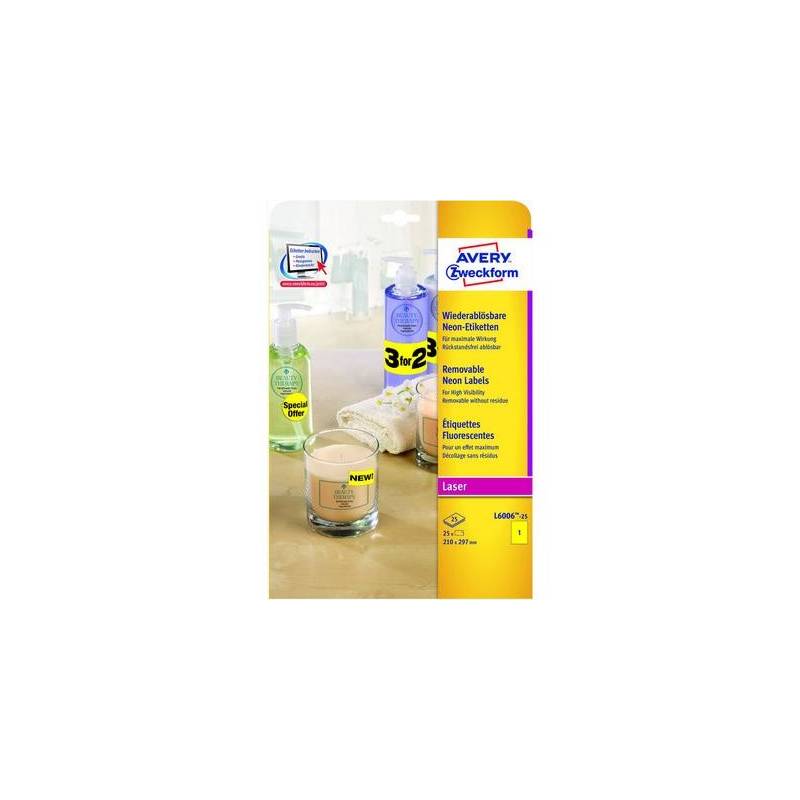 AVERY ZWECKFORM L6006-25