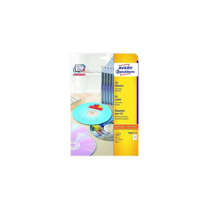 AVERY ZWECKFORM L6043-25