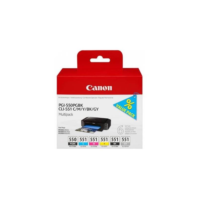 CANON 550 - 551 / CLI-551MUL / 6496B005