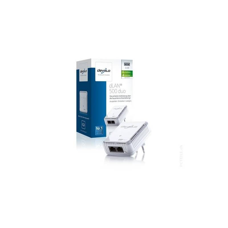 devolo dLAN Powerline 500AV Duo Einzeladapter: 500 Mbps über Strom