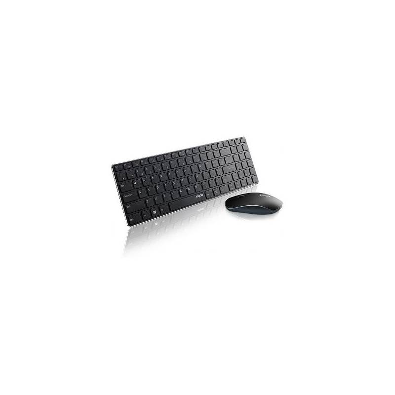 Rapoo wireless optical Deskset 9300P schwarz