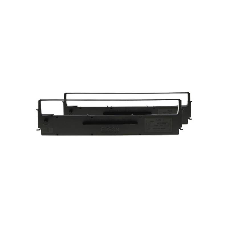 SIDM Black Ribbon Cartridge for LX-300/+/II/4xx/8xx, FX-8xx, Dualpack