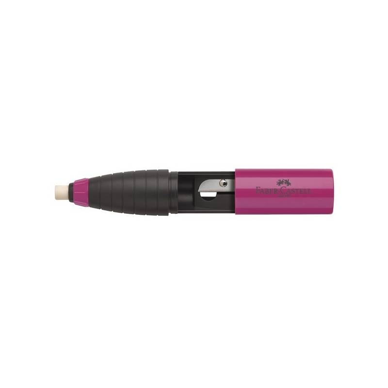 FABER-CASTELL 184401 Radierer-Spitzer-Kombination