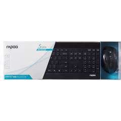 Rapoo wireless optical Deskset 9300P schwarz