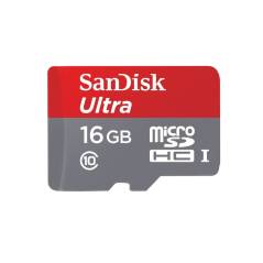 SanDisk microSDHC Card Ultra UHS-I 16GB