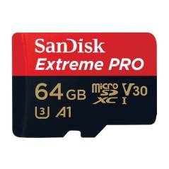 SanDisk microSDXC Card Extreme Pro UHS-I V30 64GB