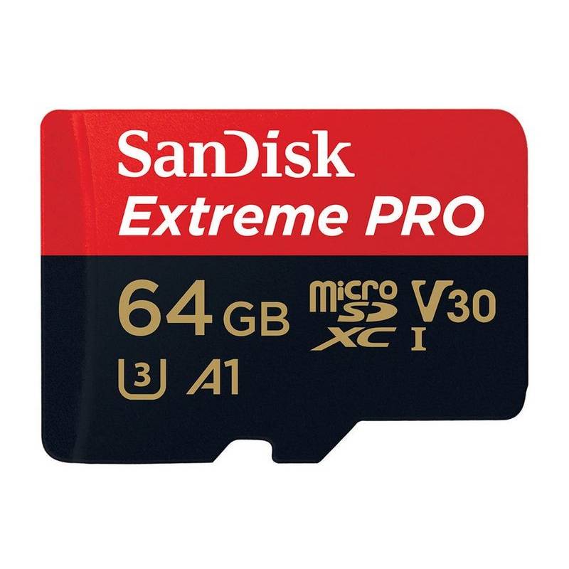 SanDisk microSDXC Card Extreme Pro UHS-I V30 64GB
