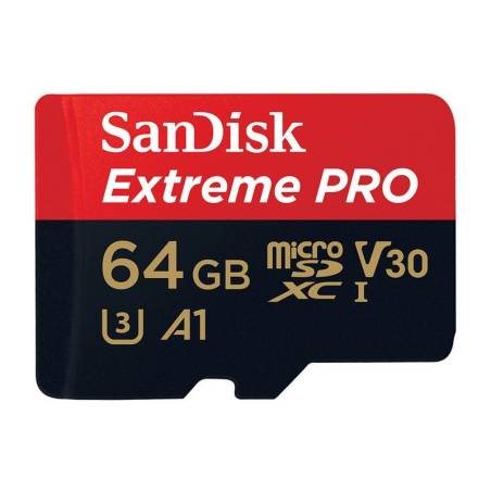SanDisk microSDXC Card Extreme Pro UHS-I V30 64GB
