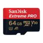 SanDisk microSDXC Card Extreme Pro UHS-I V30 64GB