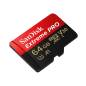 SanDisk microSDXC Card Extreme Pro UHS-I V30 64GB