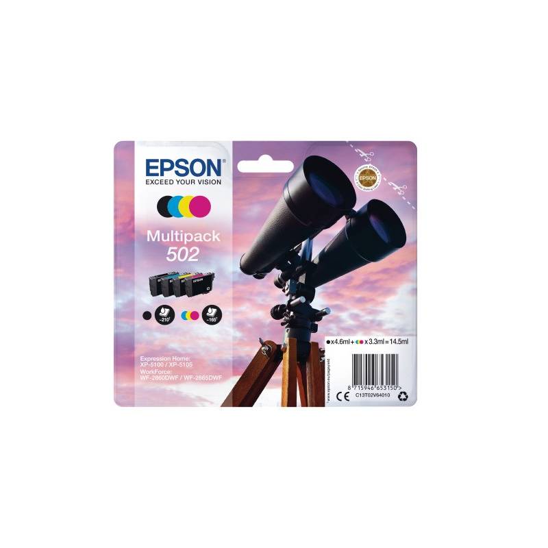 EPSON 502 / T02V640 / C13T02V64010 EPSON 502 / T02V640 / C13T02V64010