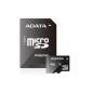 ADATA microSDHC-Karte Class 4 4 GB