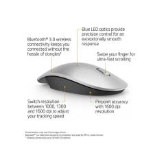 HP Mobile Maus Spectre 500 Silver