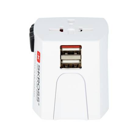 SKROSS Weltreiseadapter MUV inkl. USB-Anschluss