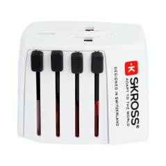 SKROSS Weltreiseadapter MUV inkl. USB-Anschluss