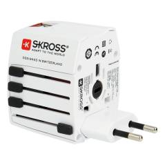 SKROSS Weltreiseadapter MUV inkl. USB-Anschluss