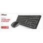 Trust Tastatur-Maus-Set Ximo