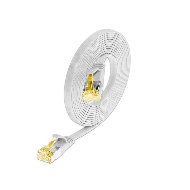 Wirewin Slimpatchkabel Cat 6A, U/FTP, 5m, Weiss