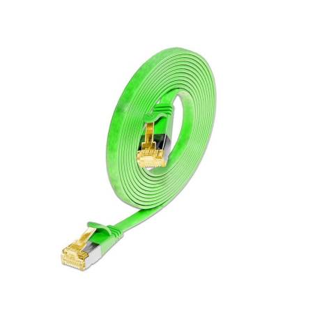 Wirewin Slimpatchkabel Cat 6A, U/FTP, 5m, Grün