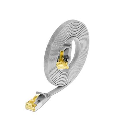 Wirewin Slimpatchkabel Cat 6A, U/FTP, 5m, Grau