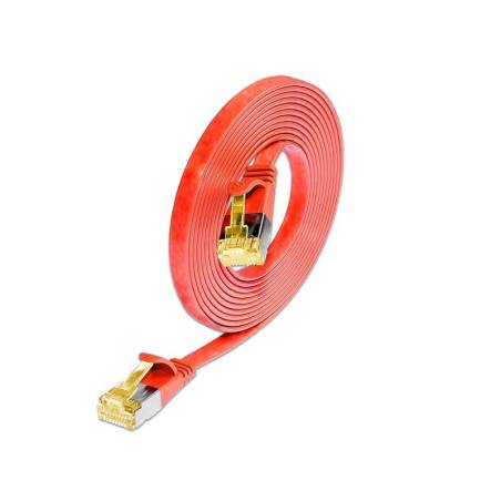 Wirewin Slimpatchkabel Cat 6A, U/FTP, 5m, Rot