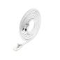 Wirewin Slimpatchkabel Cat 6A, U/FTP, 1m, Weiss