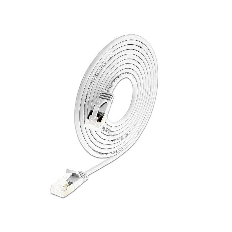 Wirewin Slimpatchkabel Cat 6A, U/FTP, 1.5m, Weiss