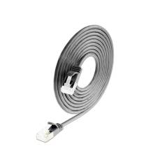 Wirewin Slimpatchkabel Cat 6A, U/FTP, 0.1m Schwarz