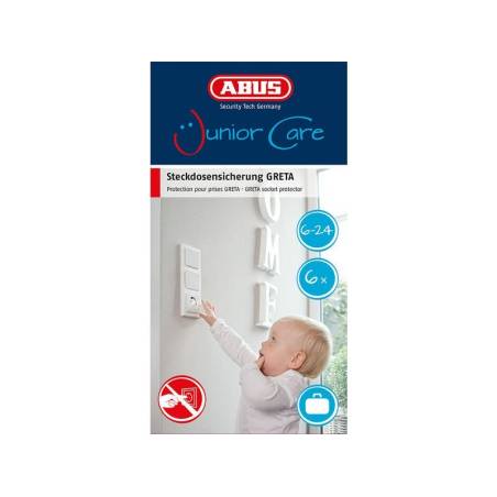 Abus Steckdosenschutz Emma 5 Stück, Weiss