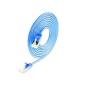 Wirewin Slimpatchkabel Cat 6A, U/FTP, 1m, Blau