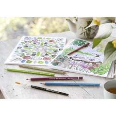 Faber-Castell Holzkoffer Polychromos Farbstifte 72 Stück