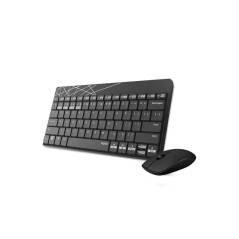 Rapoo Tastatur-Maus-Set 8000M Schwarz/Grau