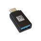 LC-Power USB 3.1 Adapter USB-C Stecker - USB-A Buchse LC-Power USB 3.1 Adapter USB-C Stecker - USB-A Buchse