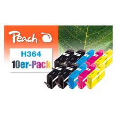 Peach Tintenset HP Nr. 364 4x BK, 2x (C, M, Y)