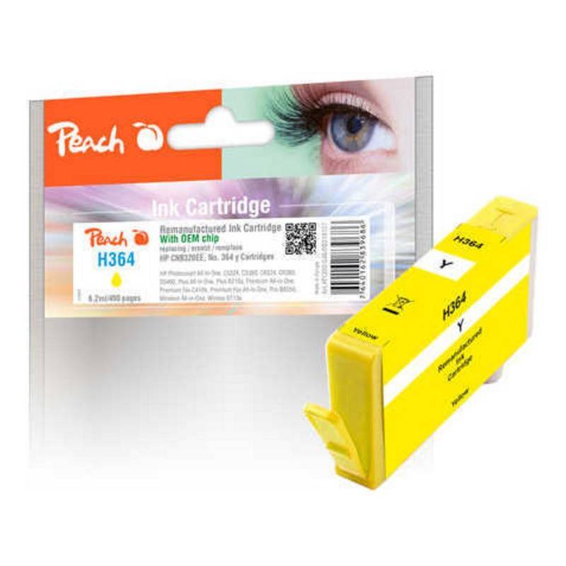 Peach Tinte HP Nr. 364 (CB320EE) Yellow