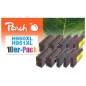 Peach Tintenset HP 950XL / 951XL 4x BK, 2x (C, M, Y)