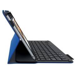 Logitech Type+ Tastatur-Case blau für iPad Air 2