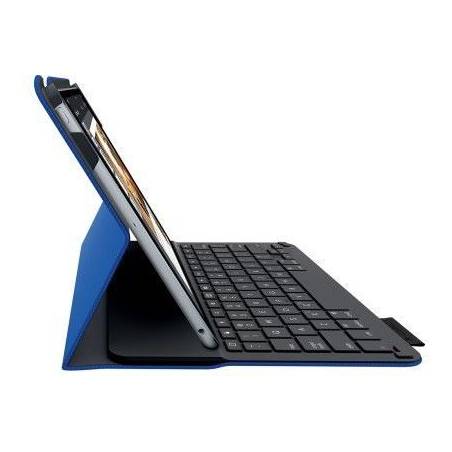 Logitech Type+ Tastatur-Case blau für iPad Air 2