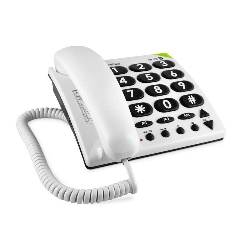 Doro Tischtelefon PhoneEasy 311c Weiss / 56710