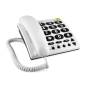 Doro Tischtelefon PhoneEasy 311c Weiss / 56710