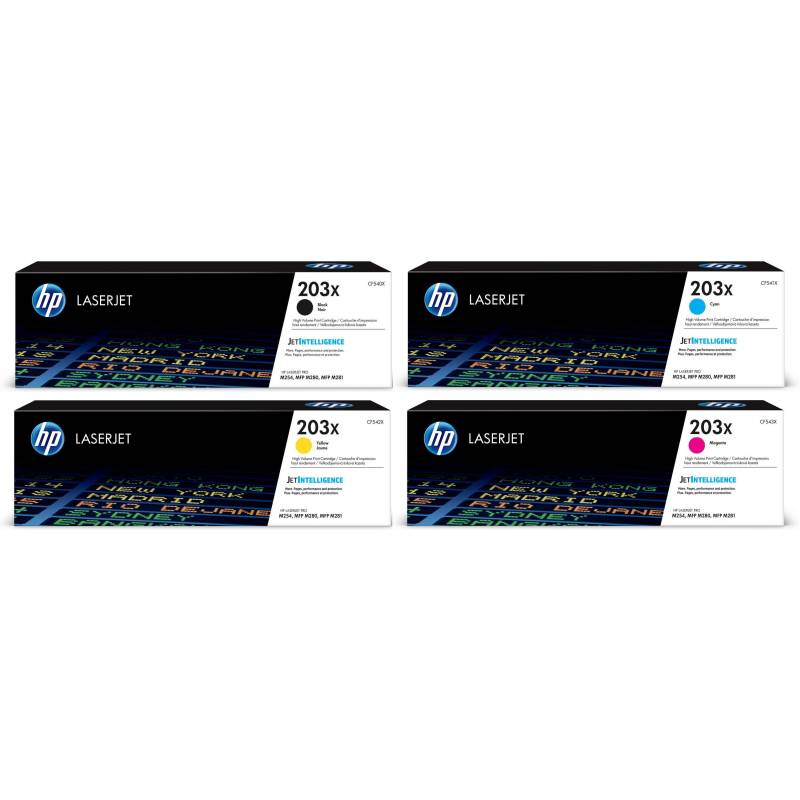 HP Rainbow Kit 203X / CF540X-CF543X