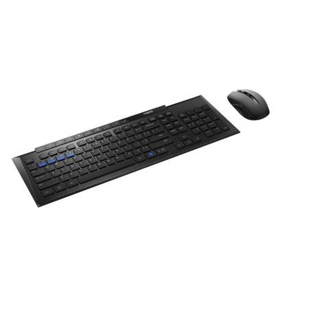 Rapoo Tastatur-Maus-Set 9300M Weiss