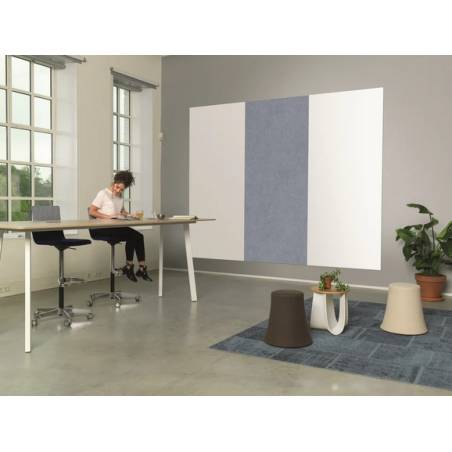 MAGNETOPLAN Infinity Wall X Acoustics 1010201 grau 490x1980mm