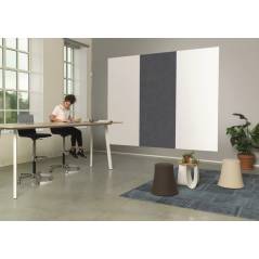MAGNETOPLAN Infinity Wall X Acoustics 1010213 anthrazit 490x1980mm